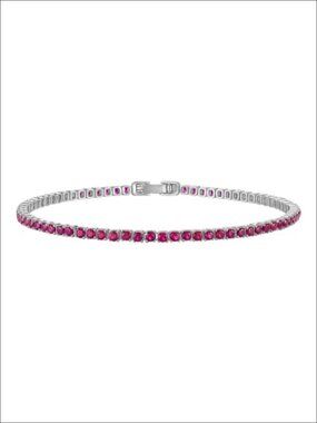 Tennis Bracelet 14K Gold Plated CZ 5A Cubic Zirconia Fold Over Clasp